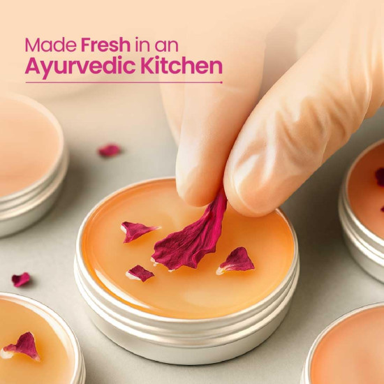 Nat Habit Lip Balm Fresh Infused Pomegranate Rose Lip Butter With Desi Ghee & Raw Honey For Lip Pigmentation, Lightening, Dark And Chapped Lips (8gm) (Pack of 2) Nat Habit Lip Balm Fresh Infused Pomegranate Rose Lip Butter With Desi Ghee & Raw Honey For Lip Pigmentation, Lightening, Dark And Chapped Lips (8gm) (Pack of 2)