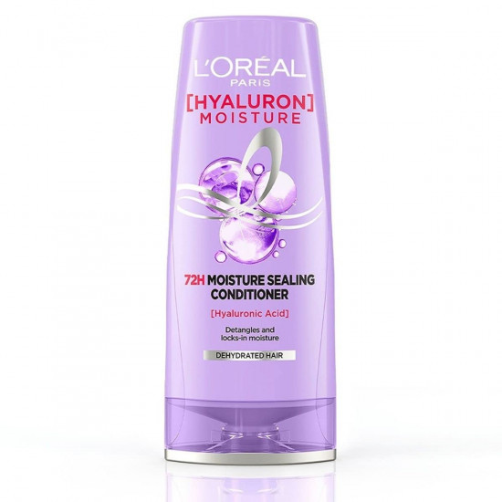 L'Oreal Paris Hyaluron Moisture 72H Moisture Sealing Conditionerfor Dry Hair Type 180Ml & Hyaluron Moisture 72H Moisture Filling Shampoo 180Ml