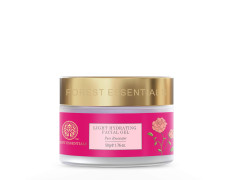 Forest Essentials Light Hydrating Facial Gel Pure Rosewater|Soothes & Renews Hydration|Unisex Face Gel|50 g & Forest Essentials Delicate Facial Cleanser Kashmiri Saffron & Neem
