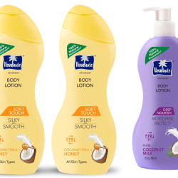 Parachute Advansed Body Lotion Soft Touch, 250 ml (Pack of 2) & Parachute Advansed Deep Nourish Body Lotion,With Pure Coconut Milk,400 ml