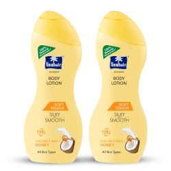 Parachute Advansed Body Lotion Soft Touch, 250 ml (Pack of 2) & Parachute Advansed Deep Nourish Body Lotion,With Pure Coconut Milk,400 ml