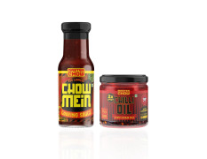 MasterChow Chilli Chow Flavor: Chowmein Sauce with 2x Spicy Chilli Oil | All Natural Ingredients | Made in Small Batches | Get Street Style Chowmein in Just 10 Minutes