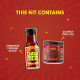 MasterChow Chilli Chow Flavor: Chowmein Sauce with 2x Spicy Chilli Oil | All Natural Ingredients | Made in Small Batches | Get Street Style Chowmein in Just 10 Minutes