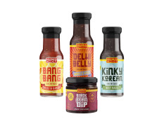 MasterChow Flavour Power Sauce Combo: Chilli Garlic Sauce, Holy Basil Sauce, Sweet & Spicy Sauce and Black Bean Dip | 3 Cooking Sauce & 1 Black Bean Dip