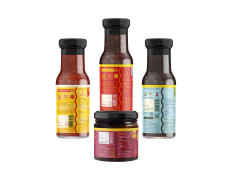MasterChow Flavour Power Sauce Combo: Chilli Garlic Sauce, Holy Basil Sauce, Sweet & Spicy Sauce and Black Bean Dip | 3 Cooking Sauce & 1 Black Bean Dip