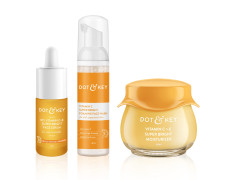 Dot & Key Vitamin C + E Skin Care Combo | Facewash 80ml, Serum 30ml, Moisturizer 60ml