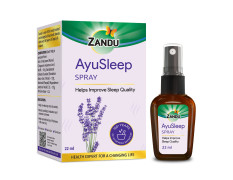 Zandu AyuSleep Spray| Prepared with 100% Natural and Safe to Use Ingredients| Remedy for Sleep disturbances, stress & anxiety (Spray Bottle)