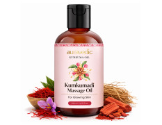Auravedic kumkumadi Oil For Face Body Oil After Bath For Daily use 200ml Kumkumadi Tailam Body Massage For Full Body For Women Men