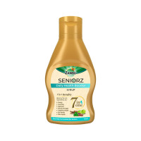 Zandu Seniorz Daily Health Booster Syrup| 450ml | Helps improve Immunity, Muscle Strength, Energy, Digestion, Eye health, Cognitive health, Skin health | 100% Ayurvedic & Natural Health Drink