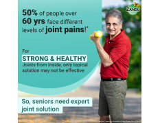 Zandu Seniorz Complete Joint Expert Tablet, 60 Tablets Helps Protect Joints, Relieve Joint Pain & Make Joints Strong, Supports Overall Joint Health,100% Ayurvedic & Natural Supplement