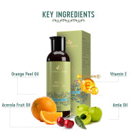 Avimee Herbal Keshpallav Amla Hair Oil | For Long & Strong Hair | With Vitamin E and Amla Seed Oil | Mineral Oil Free | 100 ml
