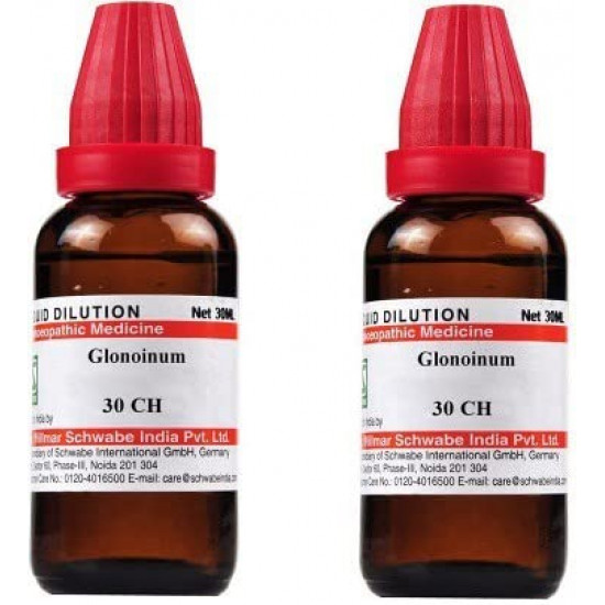 Dr Willmar Schwabe India Glonoinum Dilution - 30 CH |GLON130F|
