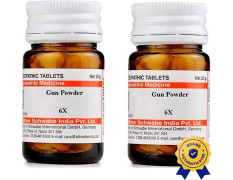 Dr Willmar Schwabe India Gun Powder Trituration Tablet - 6X |GUNP006D|