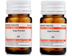 Dr Willmar Schwabe India Gun Powder Trituration Tablet - 6X |GUNP006D|