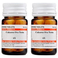 Dr Willmar Schwabe India Calcarea Ova Testa Trituration Tablet - 6X |CAOV006D|