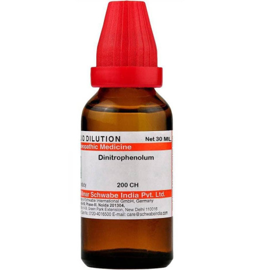 Dr Willmar Schwabe India Dinitrophenolum Dilution-200 Ch 30ml