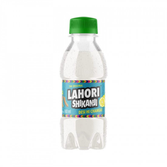 LAHORI Z9 Sikanji Desi Hi Changa lemon carbonated Water | 160 mL (pack of 24)
