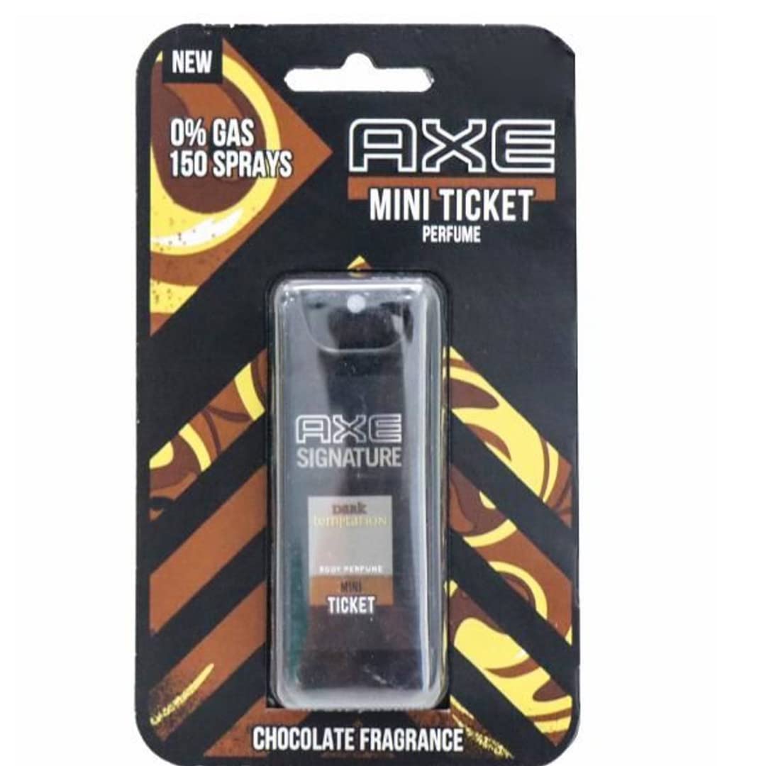 Axe Ticket Perfume Axe Pocket Size Body Spray Axe Mini Ticket
