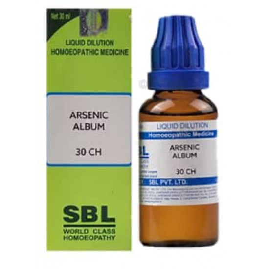 SBL Arsenicum Album Dilution 30 CH 30ml