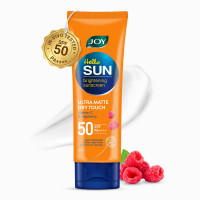 Joy SPF 50 PA++++ Matte Sunscreen for Oily Skin, 50ml | INVIVO Tested | Travel & Purse Size | Zero White Cast, Water Resistant Broad Spectrum Face Sunscreen for On-The-Go Use