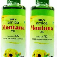 SBL Montana Hair Oil [Pack of 2] [200 MLX2 ,400ML] Hair Oil (400 ml)