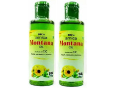 SBL Montana Hair Oil [Pack of 2] [200 MLX2 ,400ML] Hair Oil (400 ml)