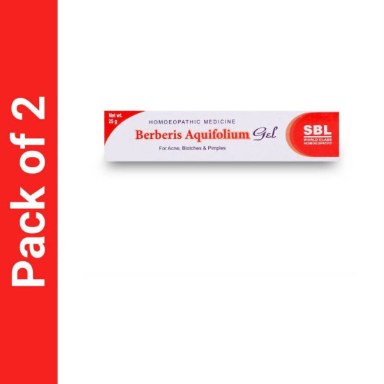 SBL Berberis Aquifolium Gel (2 x 25)