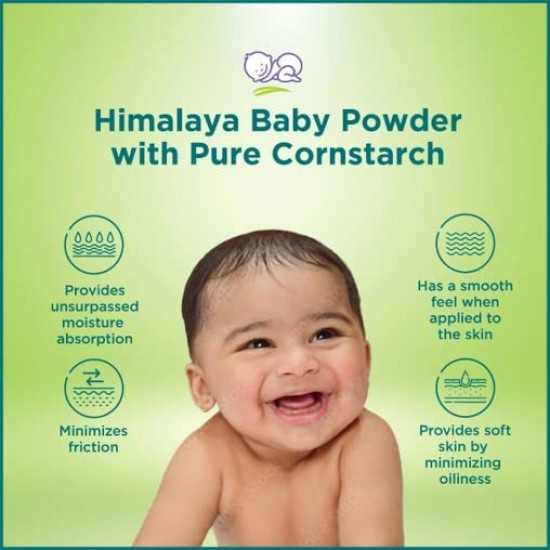 Himalaya Baby Powder with Pure Corn Starch (200g)
