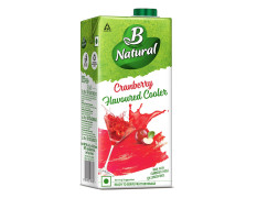 B Natural Cranberry Flavoured Cooler, 1L
