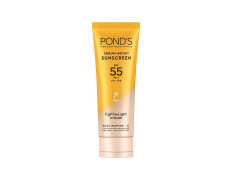 POND'S Serum boost sunscreen prevent and fade dark patches with the power of SPF 55 and NIACINAMIDE-C Serum 50g