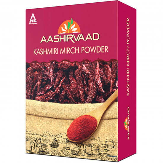 Aashirvaad Kashmiri Mirch - 100g & Aashirvaad Svasti Pure Cow Ghee, 1L PET