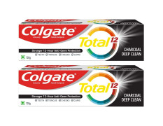 Colgate Total 12 Whole Mouth Health 120g Charcoal Deep Clean Toothpaste - Whitening & Plaque Protection