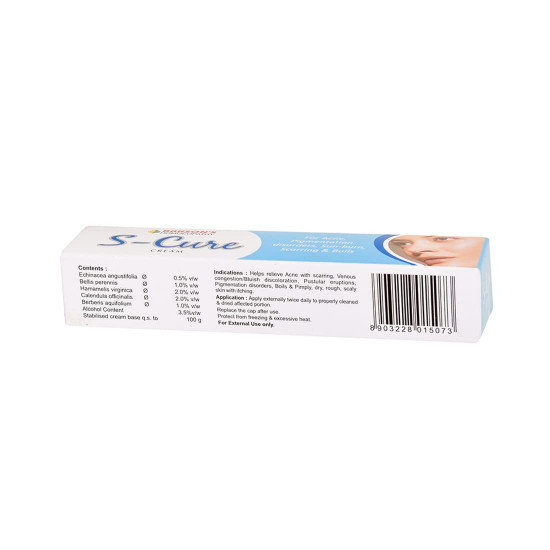 Dr. Bakshi's BAKSON'S HOMOEOPATHY S Cure Cream-30 Gm_Pack of 2
