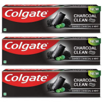 Colgate Total Charcoal Clean Toothpaste - Bamboo Charcoal & Mint (Pack of 3, 120g each) Colgate Total Charcoal Clean Toothpaste - Bamboo Charcoal & Mint (Pack of 3, 120g each)