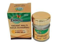 Zandu Basant Malati Rasa with Gold 30 tab