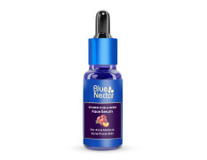 Blue Nectar Pore Minimizing Plum Face Serum for Acne Prone Skin | Oil Free Anti Acne Serum for Oily Skin | Infused with Plant Based Vitamin C (8 Herbs, 30ml)