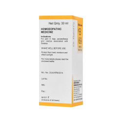 Dr. Bakshi's BAKSON'S HOMOEOPATHY # B 69 Sciatica Drops (30 Ml)