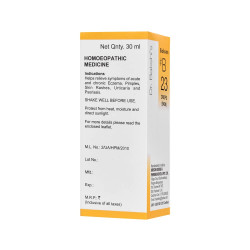 Dr. Bakshi's BAKSON'S HOMOEOPATHY # B 23 Skin Drops (30 ml)