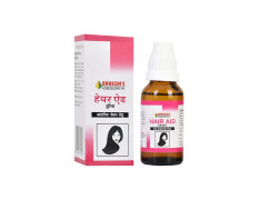 Dr. Bakshi's BAKSON'S HOMOEOPATHY Hair Aid (Internal) Drops 30 ml_Pack of 2
