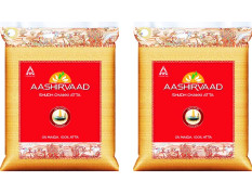 Unique Aashirvaad Shudh Chakki Atta 2 kg (Pack of 2) Unique