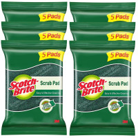 Scotch-Brite Scrub 5 Pad (Green) || Pack of 6