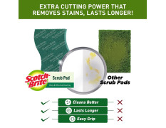 Scotch-Brite Scrub 5 Pad (Green) || Pack of 6