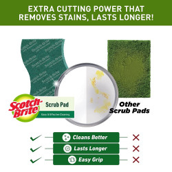Scotch-Brite Scrub 5 Pad (Green) || Pack of 6