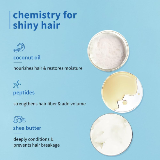 Plum Coconut Hair Mask | For Rough, Dry And Frizzy Hair | With Coconut Oil, Peptides & Shea Butter I Hair Spa For Women & Men I 200G, 1 Count