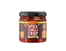 MasterChow Limited Edition 2X Chilli Garlic Crisp | Spicy, Crunchy, Garlicky Flavor | Made with Sichuan Peppercorns, Crunchy Garlic & Red Chillies | Eat with Momos, Pizza, Noodles