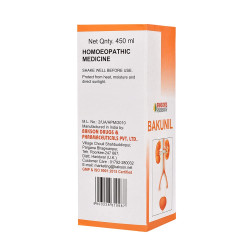 Dr. Bakshi's BAKSON'S HOMOEOPATHY Bakunil Syrup (450ml)
