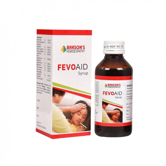 Dr. Bakshi's BAKSON'S HOMOEOPATHY Fevo Aid Syrup 60ml_Pack Of 2