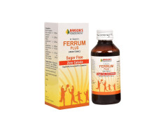 Dr. Bakshi's BAKSON'S HOMOEOPATHY Ferrum Plus (Sugar Free) Syrup 115ml_Pack Of 2