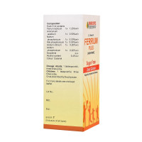 Dr. Bakshi's BAKSON'S HOMOEOPATHY Ferrum Plus (Sugar Free) Syrup 115ml_Pack Of 2