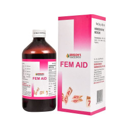 Dr. Bakshi's BAKSON'S HOMOEOPATHY Fem Aid Tonic Syrup (450ml)